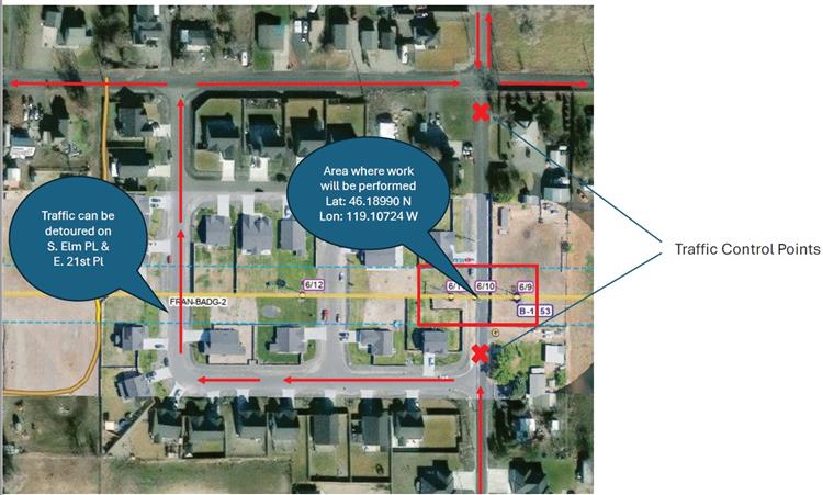 S Gum St Closure & Detour