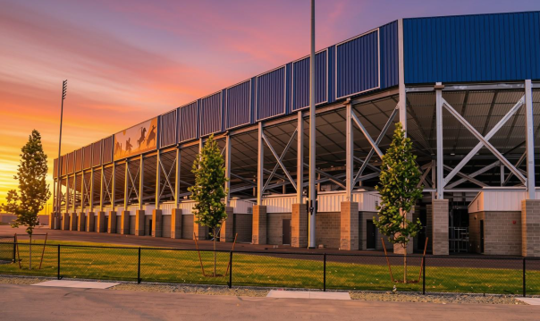 outdoor picture of arena 